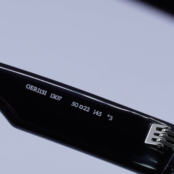 Off-White OERI13I JACKSON 1307 Sunglasses Black Square Frame, Grey Lenses - Picture 8 of 10